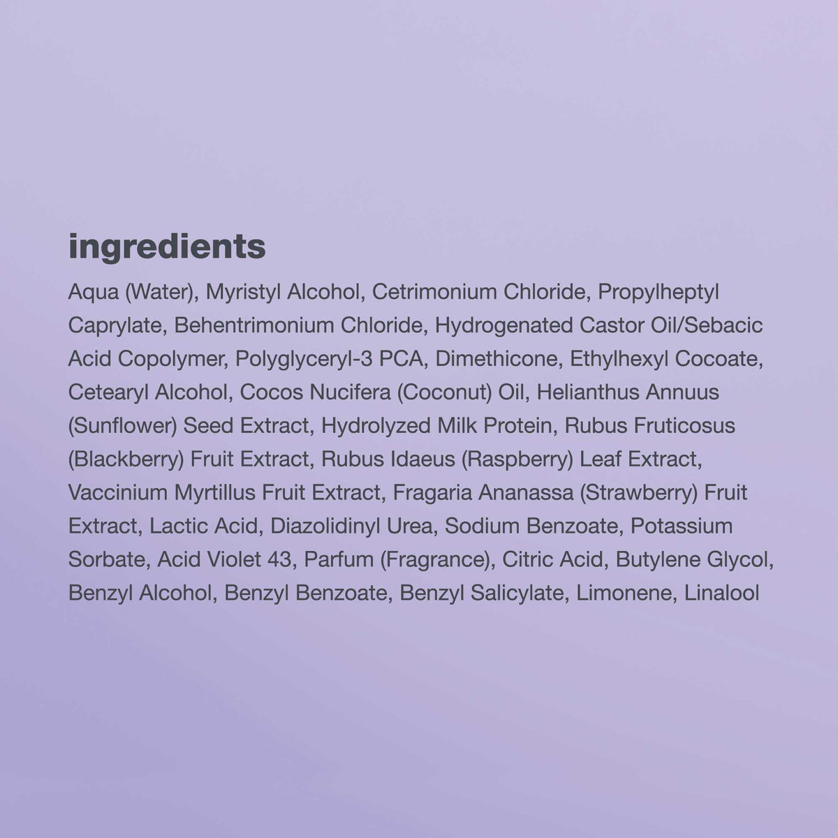milk_shake close-up of ingredients label showing milk proteins and fruit extracts for strength