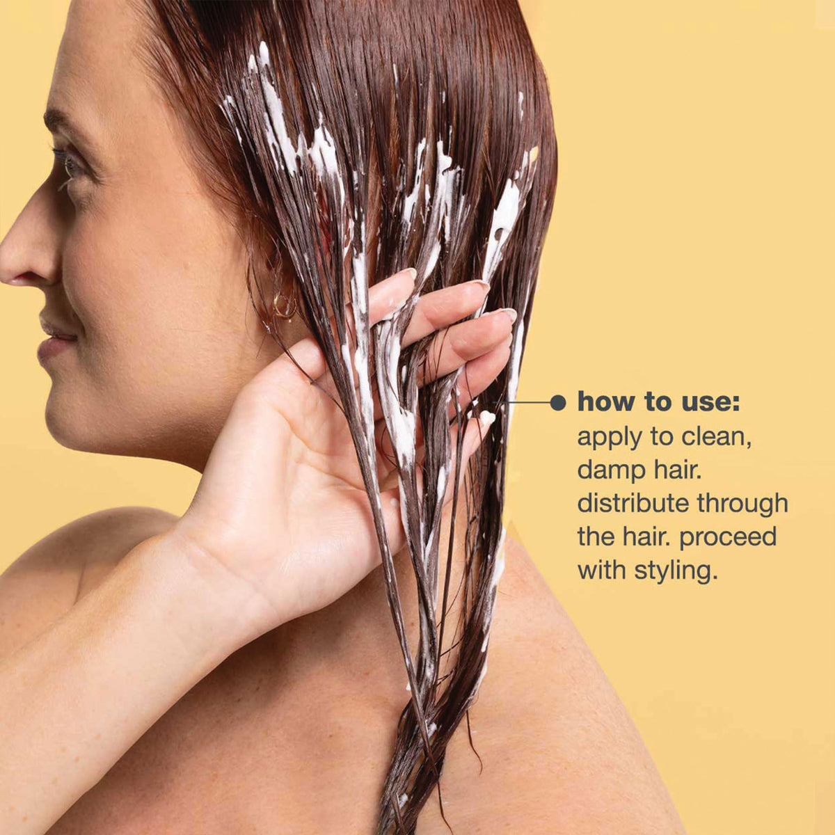 milk_shake styled dry hair showing glossy, frizz-controlled finish