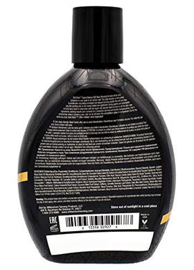 Millennium Solid Black lotion texture close-up, creamy silicone blend for smooth application