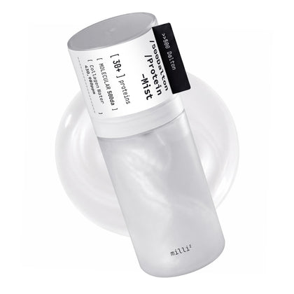 millimilli front packaging showing bottle and label for firming benefits