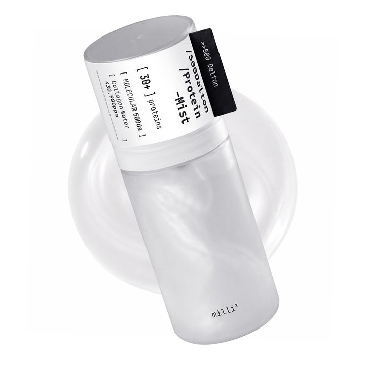 millimilli front packaging showing bottle and label for firming benefits
