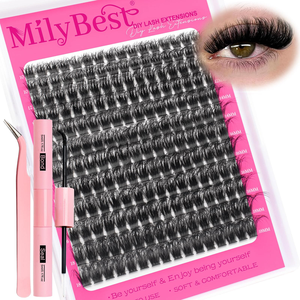 MilyBest bond and seal drops close-up highlighting durable hold
