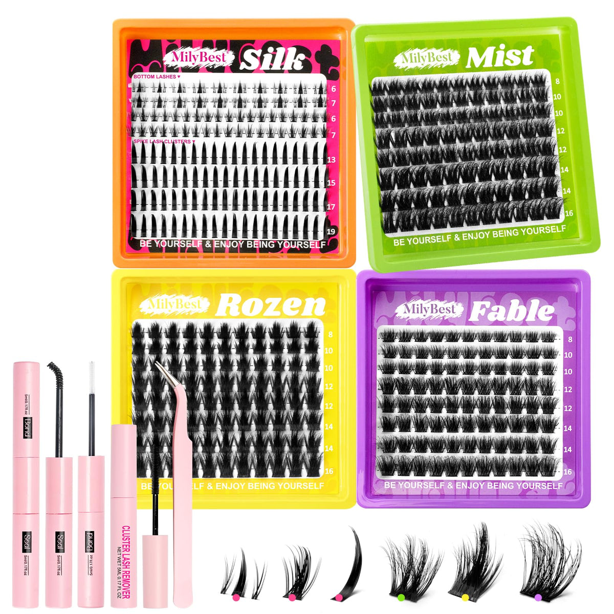 MilyBest front packaging showing full kit for convenient at‑home use