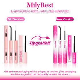 MilyBest tweezers and dual-ended glue close-up for precision application