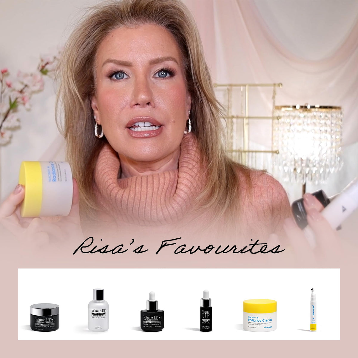 mimmua! application on cheek demonstrating targeted placement for visible fullness
