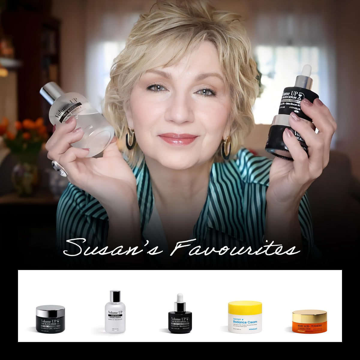 mimmua! serum texture on dropper showing lightweight consistency for easy absorption