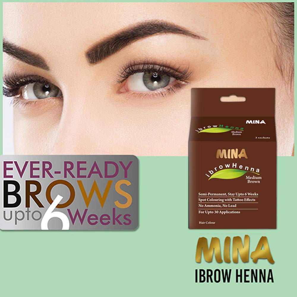 MinaiBrow cassia leaves and botanicals showing natural ingredients