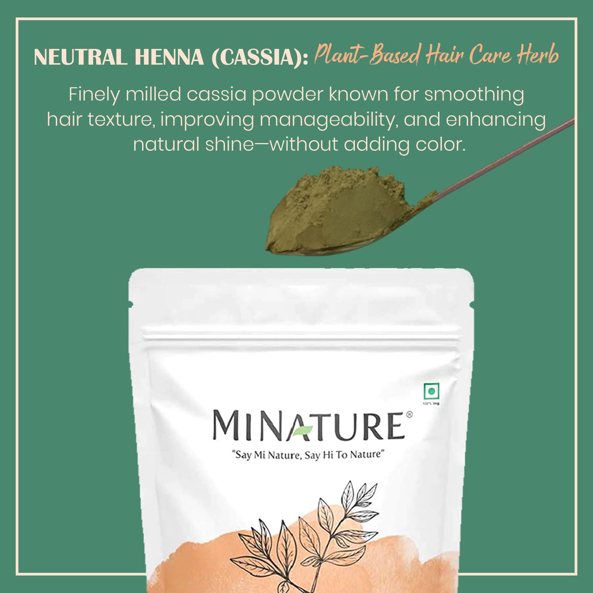 minature powder texture close-up highlighting fine herbal quality