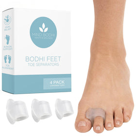 Mind Bodhi clear gel front pack shows product and comfort benefits