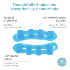 Mind Bodhi used during yoga pose providing improved balance and toe splay