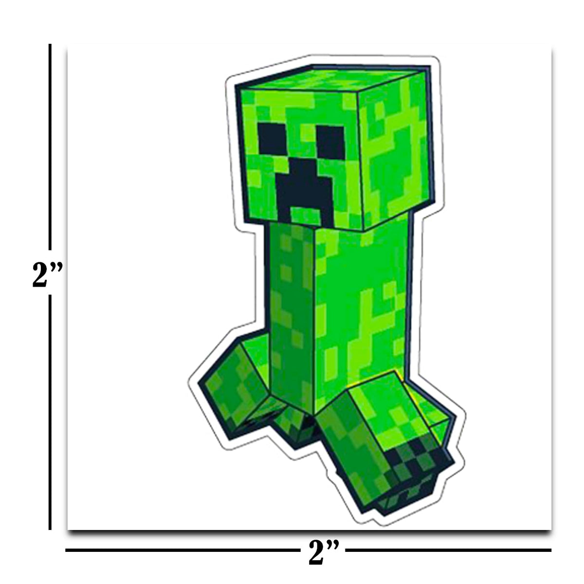 Minecraft tattoo close-up on arm demonstrating quick, bright application
