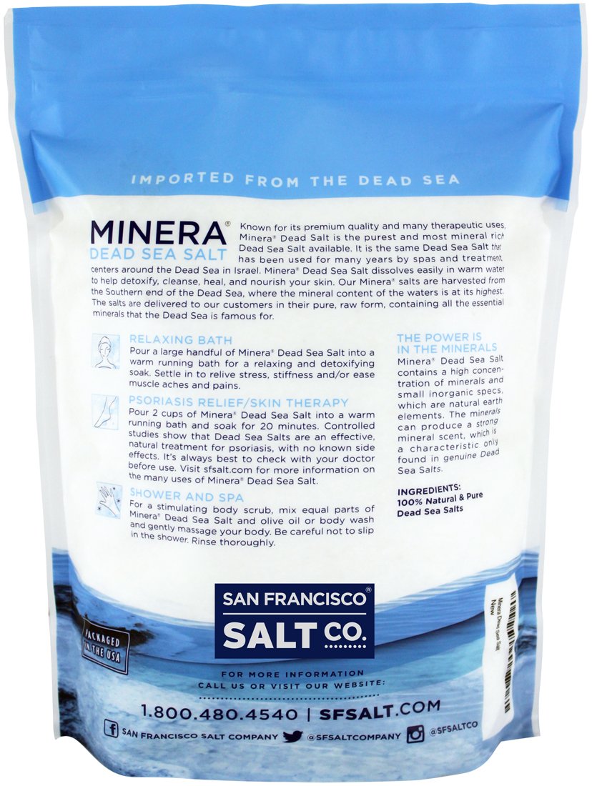 Minera bulk storage jug with scoop showing convenient long-term supply benefit