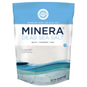 Minera front view of 19 lb bag showing clean packaging and bulk supply benefit