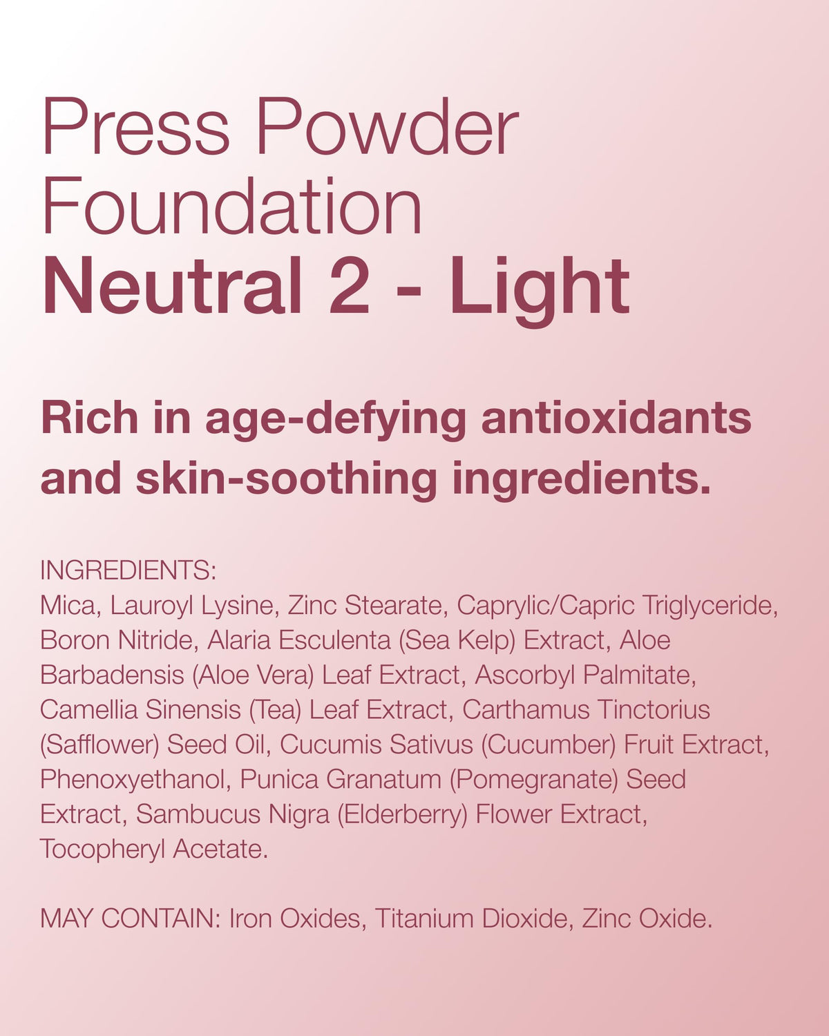 Before and after face photo showing Mineral Fusion smoothing and shine control benefit