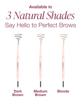 Mineral Fusion pencil placed beside makeup bag for on-the-go grooming