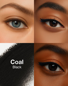 Mineral Fusion pencil being applied to eyelid, comfortable glide and control