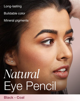 Mineral Fusion pencil tip close-up, smooth point for precise application