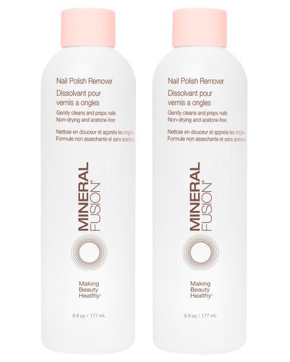 Mineral Fusion front packaging showing twin 6 fl oz bottles and benefits