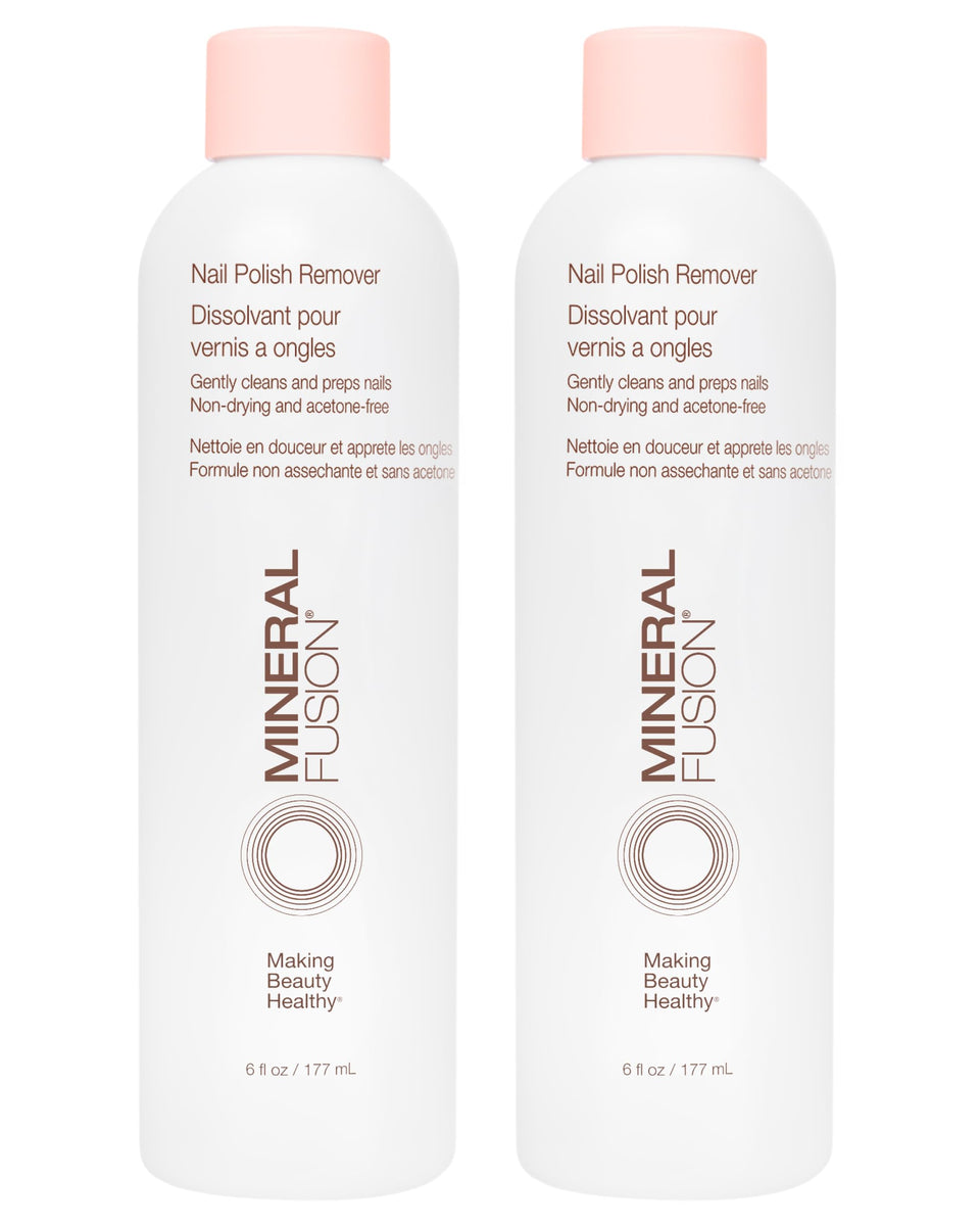 Mineral Fusion front packaging showing twin 6 fl oz bottles and benefits