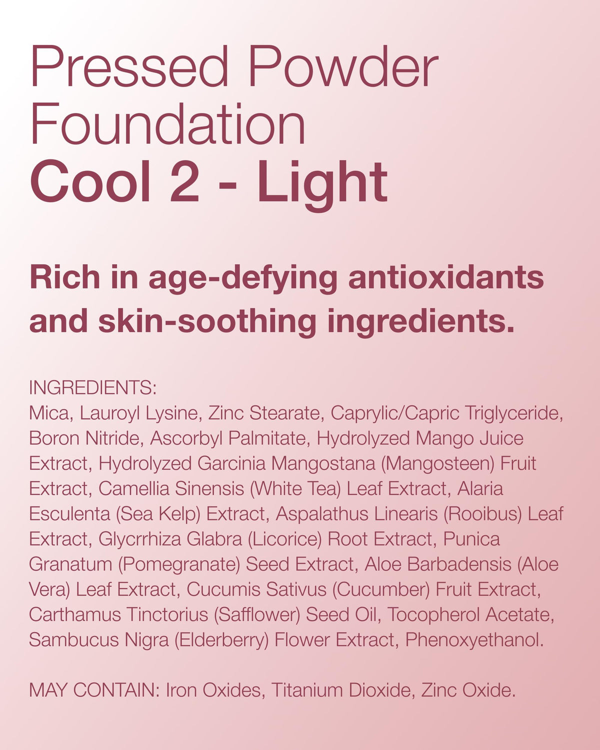 Split-face before and after using Mineral Fusion powder showing reduced shine and blurred pores
