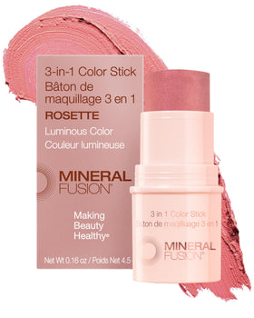 Mineral Fusion front packaging showing compact rosette shade and clean design benefit