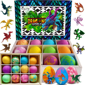 Mineral Me California front packaging showing 12 colorful bath bombs and brand