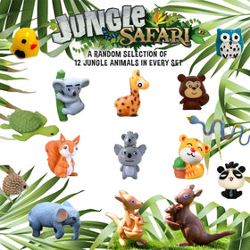 Mineral Me California revealed jungle animal toy emerging from fizzing bath bomb surprise
