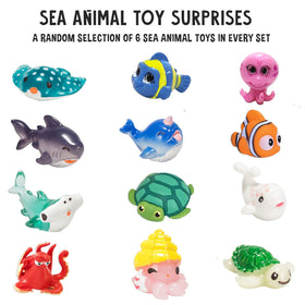 Mineral Me California toy reveal of sea-animal surprise encouraging playful reward