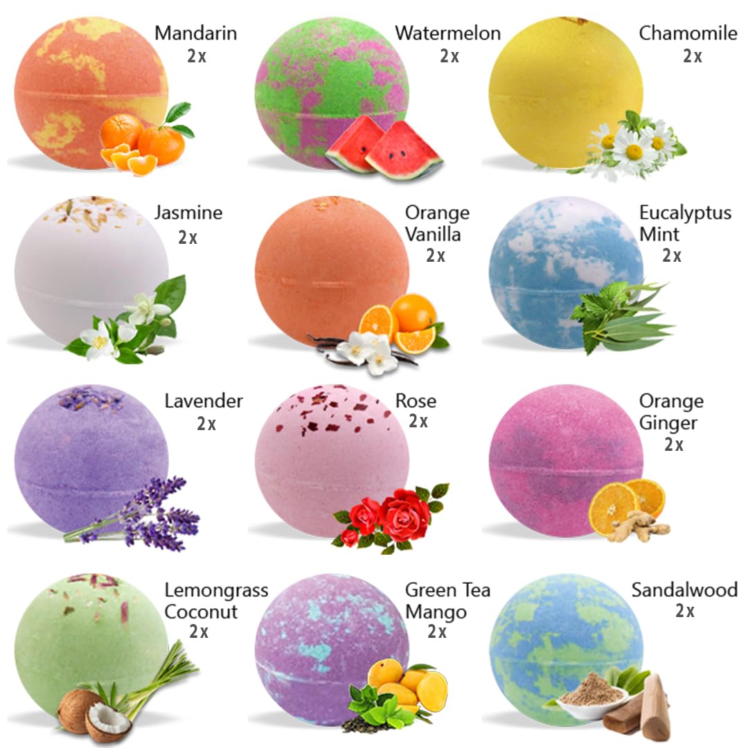 Mineral Me California close-up of bath bomb texture highlighting shea butter moisturizing