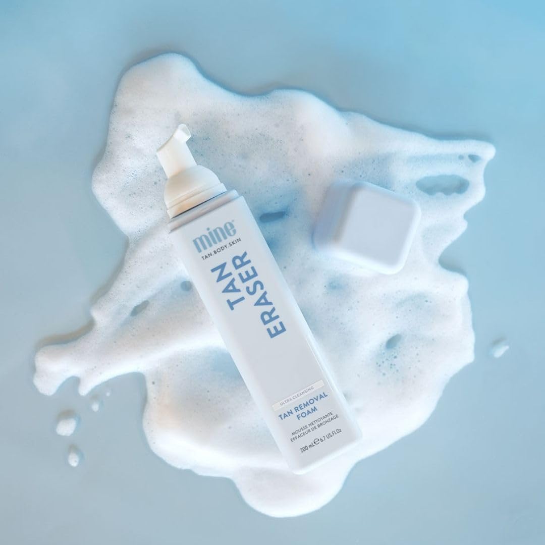Minetan BODY.SKIN used on face and body for clean tan prep