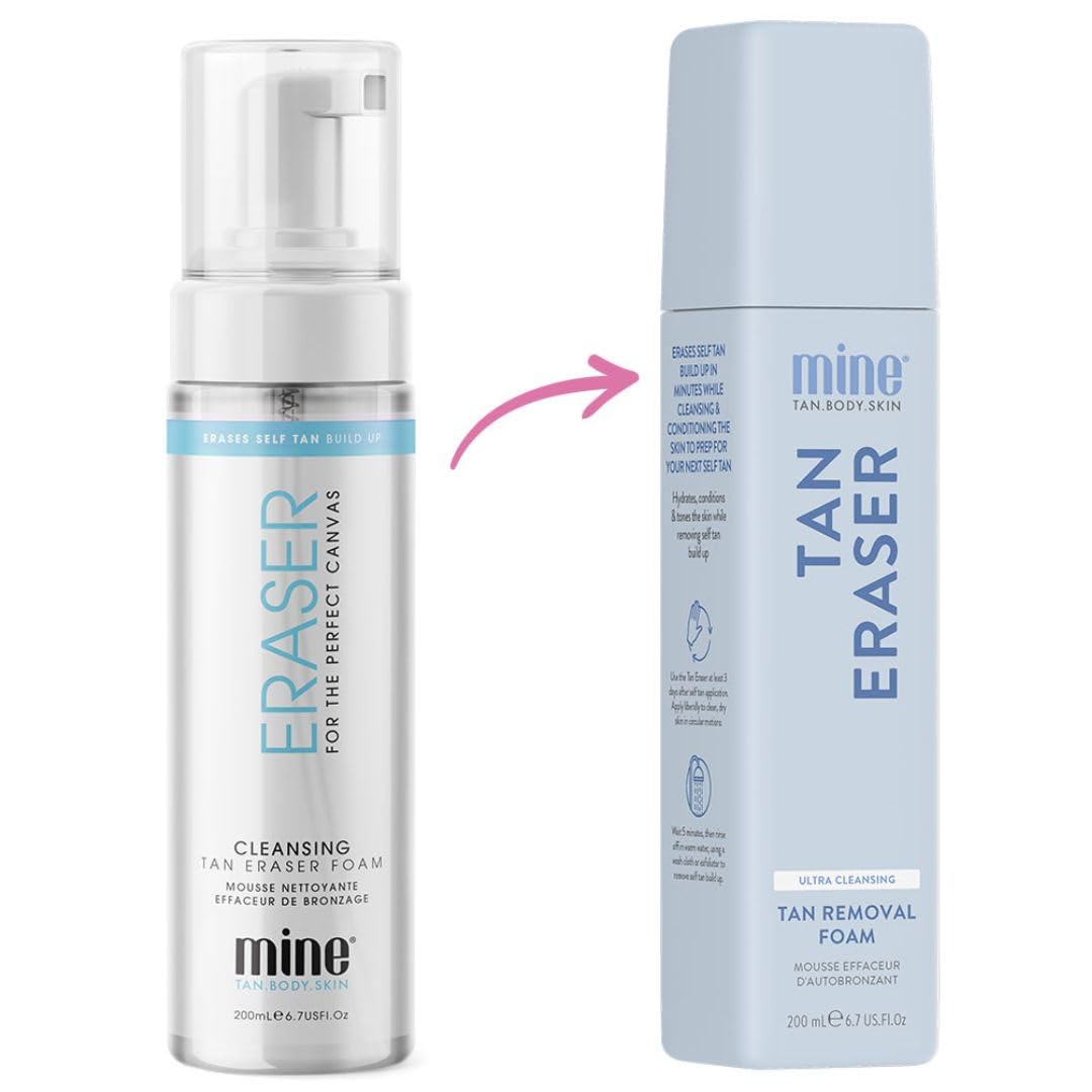 Minetan BODY.SKIN ingredients label close-up assuring high quality