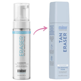 Minetan BODY.SKIN ingredients label close-up assuring high quality