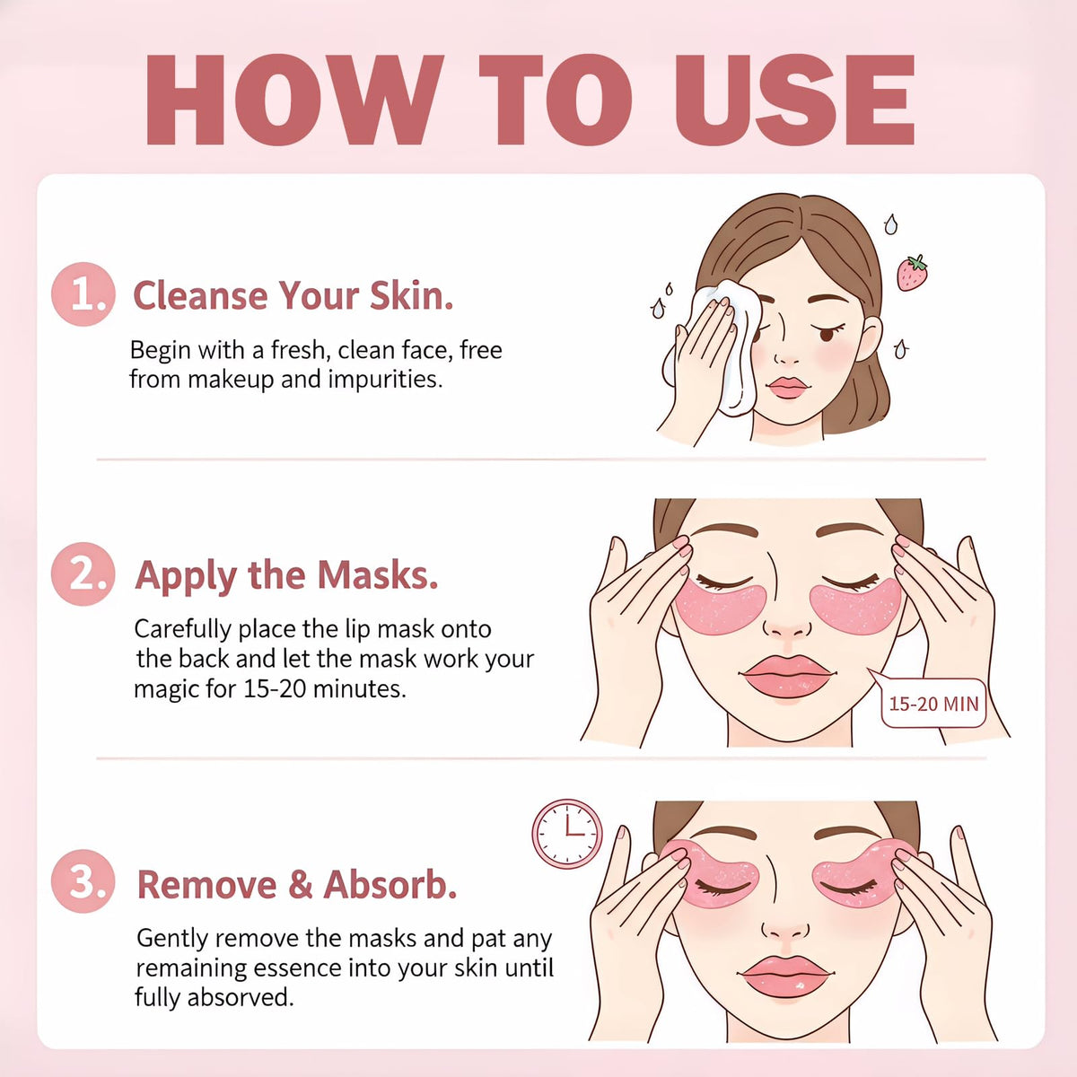 Minfei ingredient display of collagen and hyaluronic acid for hydration