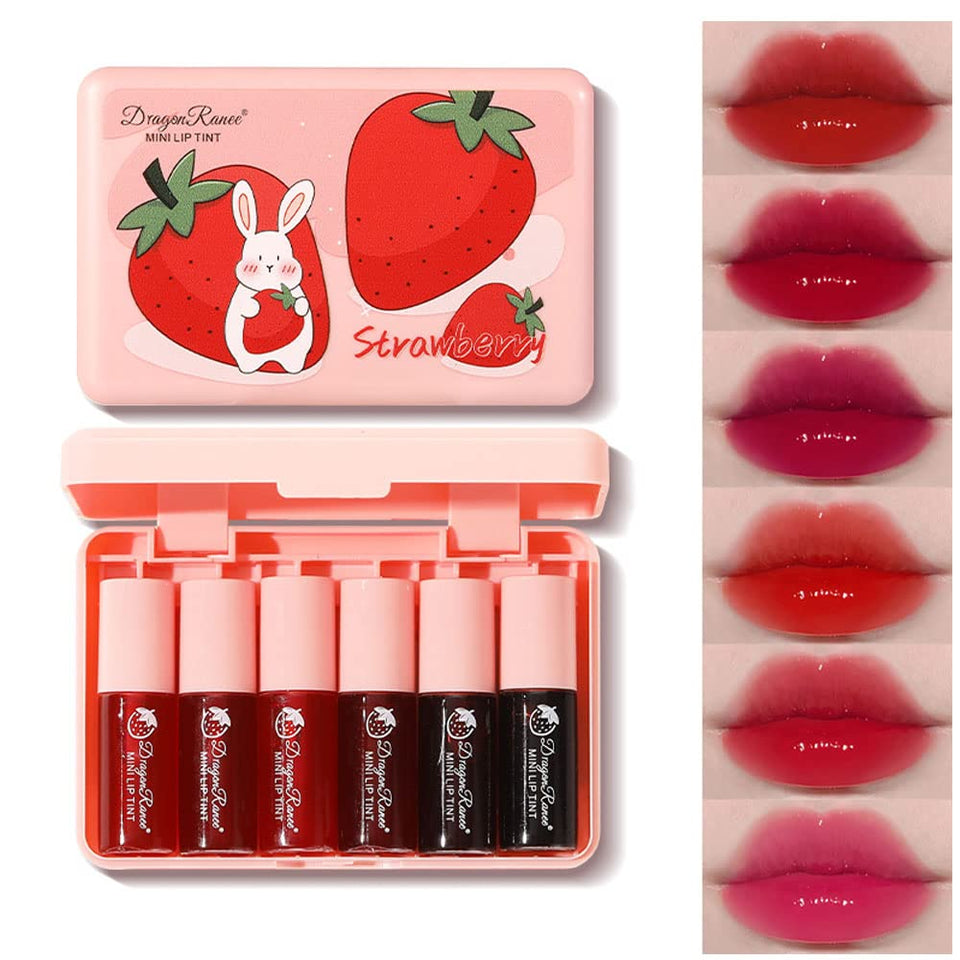 Miniling front packaging showing six mini tint tubes and bright benefit
