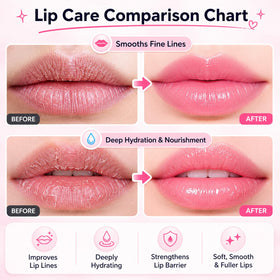 Miniling lip mask applied overnight showing restorative use