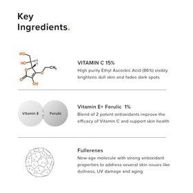 Minimalist bottle label detail showing ingredient clarity and concentration benefits