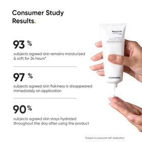 Minimalist face moisturizer next to coin showing 1.7 oz size for travel convenience