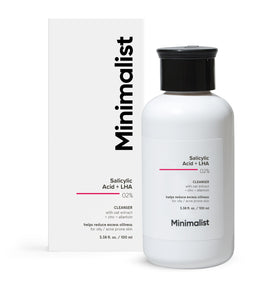 Minimalist front packaging showing label and volume — clear product information and benefit