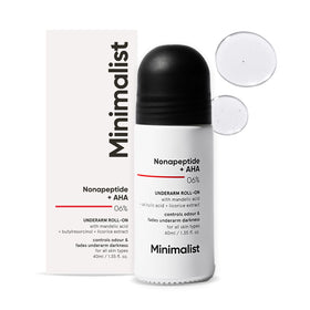 Minimalist roll-on front packaging showing product name and size for clarity