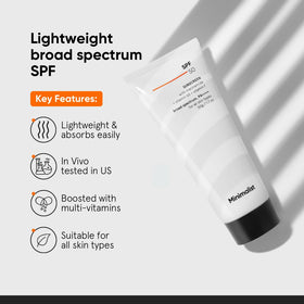 Minimalist sunscreen texture close-up highlighting lightweight, non-greasy finish