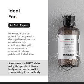 Minimalist toner application on face demonstrating gentle press-in method benefit