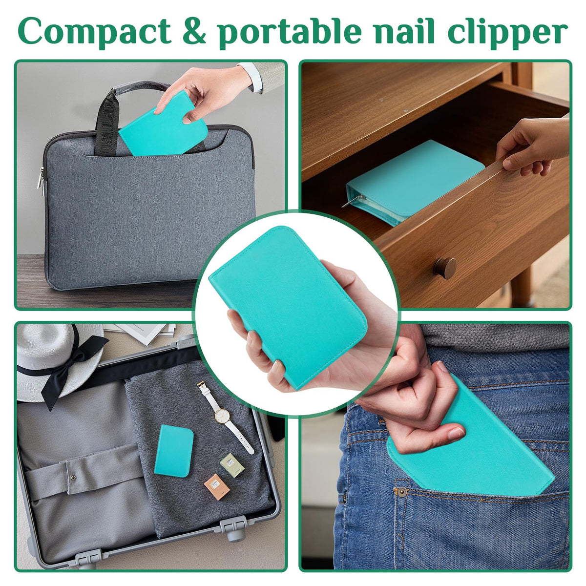 MINKINH kit inside travel bag showing ready-to-go grooming convenience