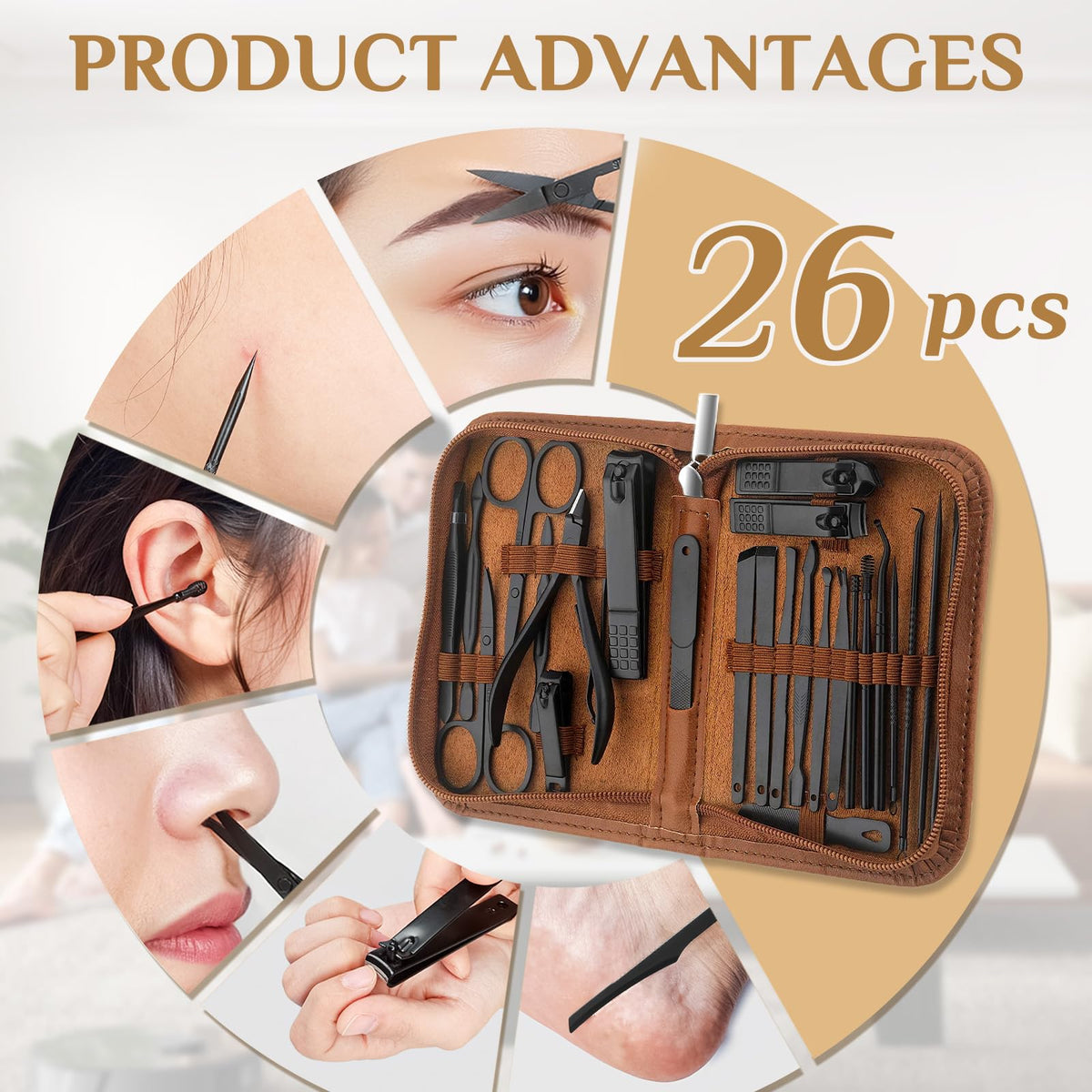 MINKINH kit held in hand to show compact size and portability benefit