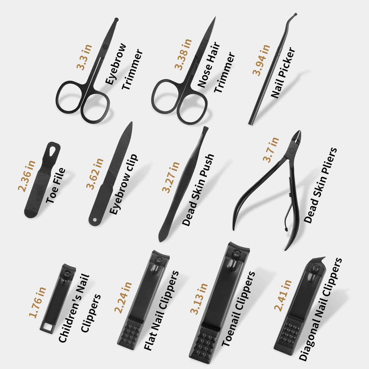 MINKINH tweezers and scissors close-up demonstrating accurate eyebrow shaping