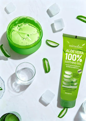 MIRACLAIR used on face in morning routine for quick hydrating benefit