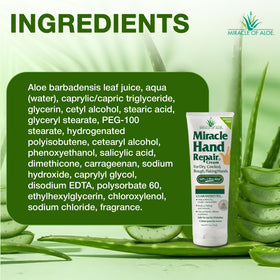 Miracle of Aloe used on elbow showing smoothing of rough skin benefit