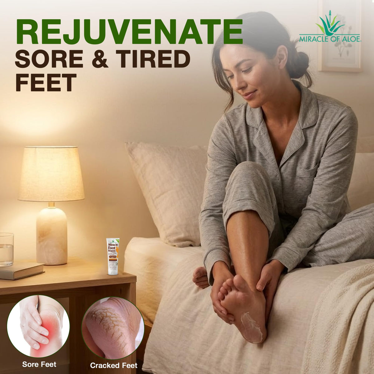 Miracle of Aloe two sizes 8 oz and 1 oz for home and travel convenience