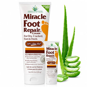 Miracle of Aloe front packaging showing product benefits and size
