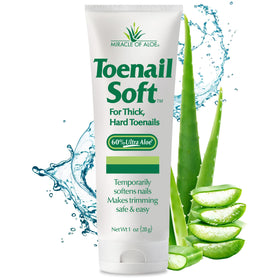 Miracle of Aloe front tube showing product packaging and benefits