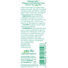 Miracle of Aloe in bathroom pedicure setting illustrating at-home salon results